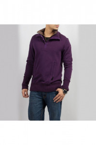 Fifth Avenue - Dark Purple Men Sweater - 15206-W11 1
