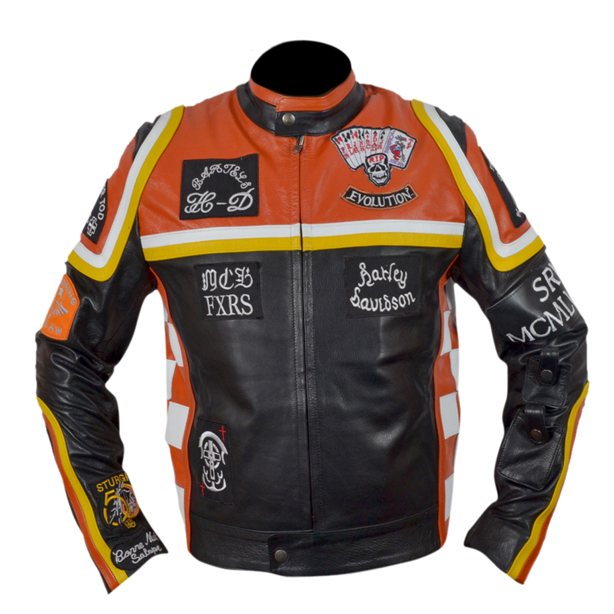 Harley Davidson And The Marlboro Man Mickey Rourke Genuine Leather Jacket Price In Pakistan