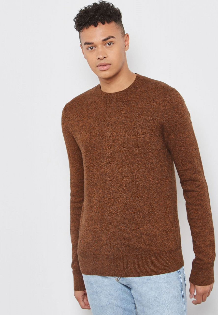 TOPMAN Rust Twist Jumper Brown Black Price in Pakistan - Homeshopping.pk