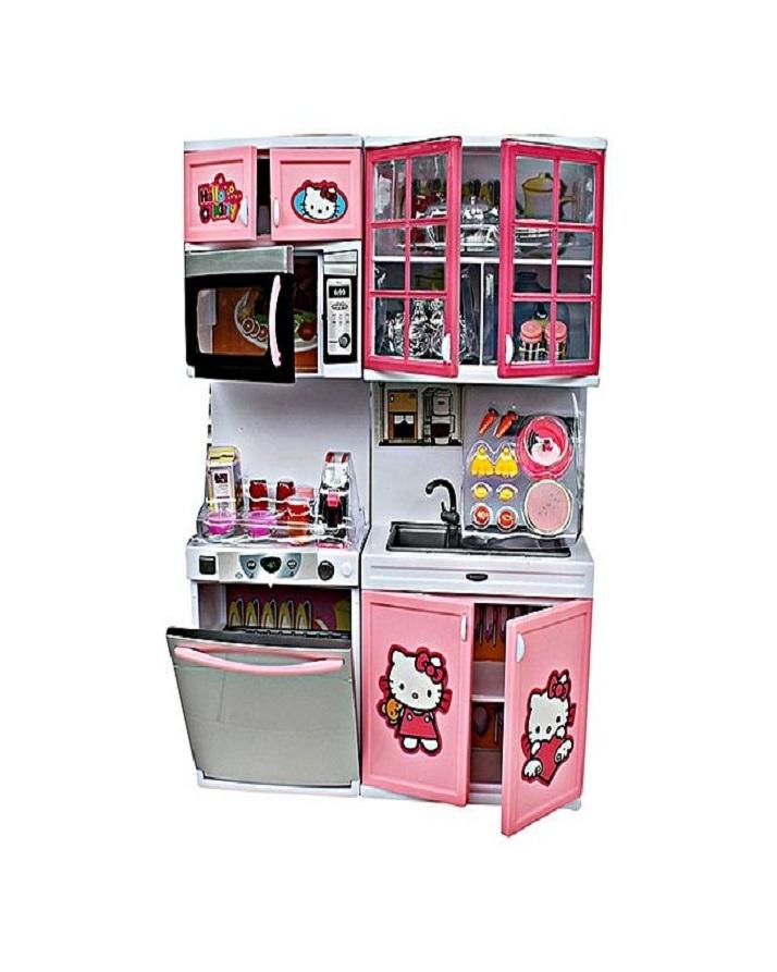 modern kitchen set hello kitty