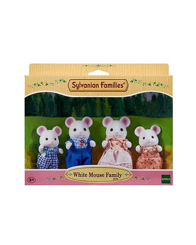 Sylvanian white 2024 mouse family