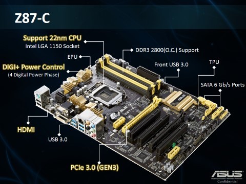 ASUS Z87-C