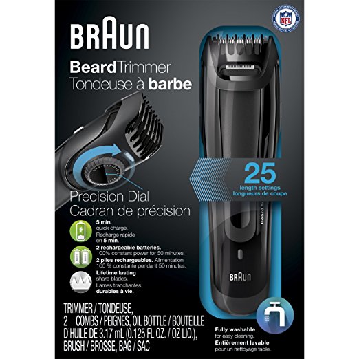braun beard trimmer 5070