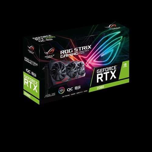 Asus Rog Strix Rtx 2080 Overclocked 8g 8gb Gddr6 256 Bit Graphics