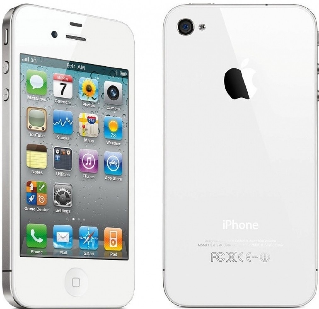 Apple iPhone 4S 16GB White Factory Unlocked in Pakistan