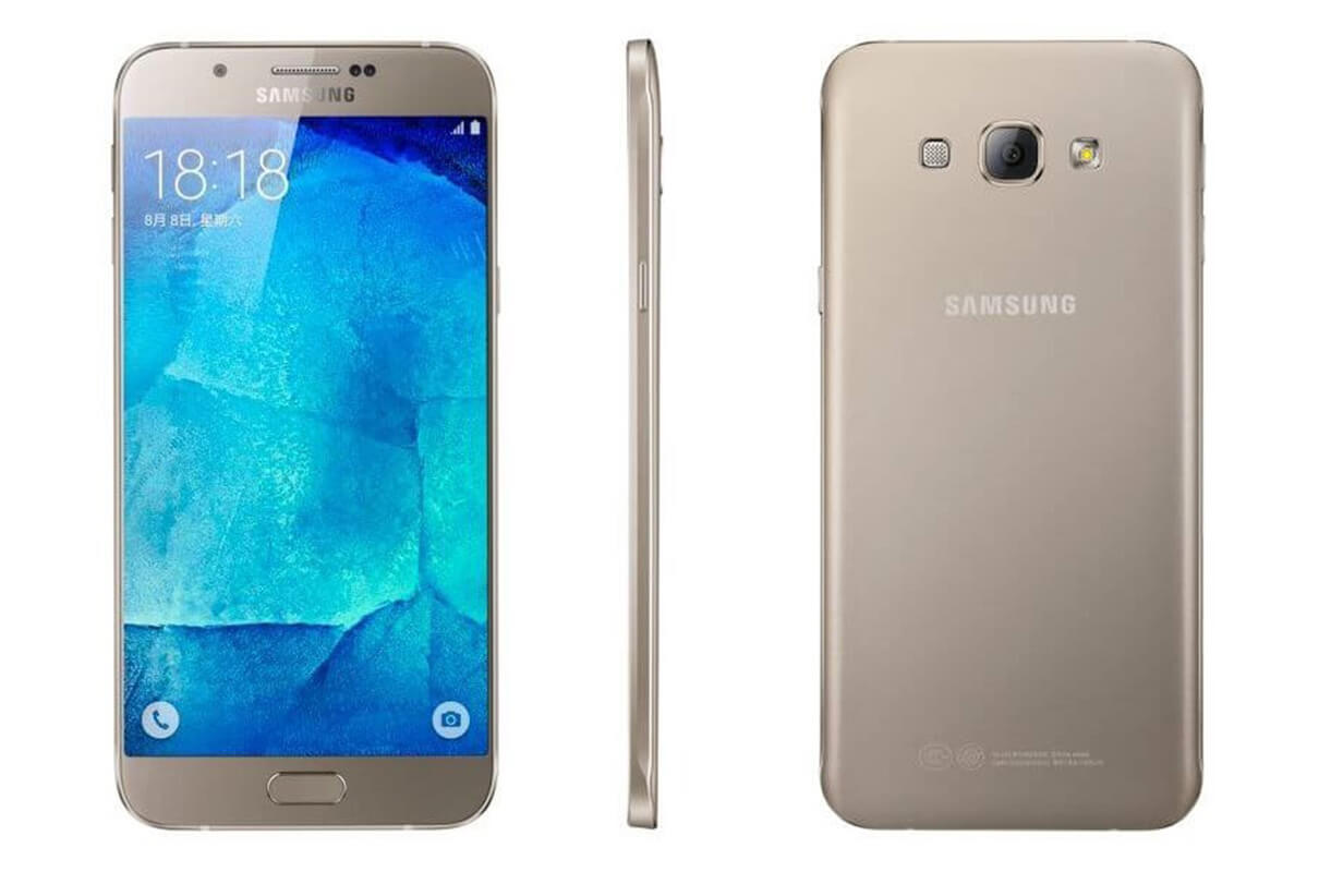 Samsung galaxy a8 gold