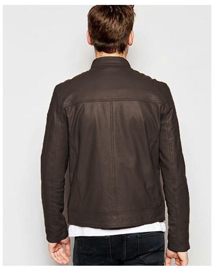 MONCLER Faux Leather High Street Jacket for Men Brown Price in Pakistan ...