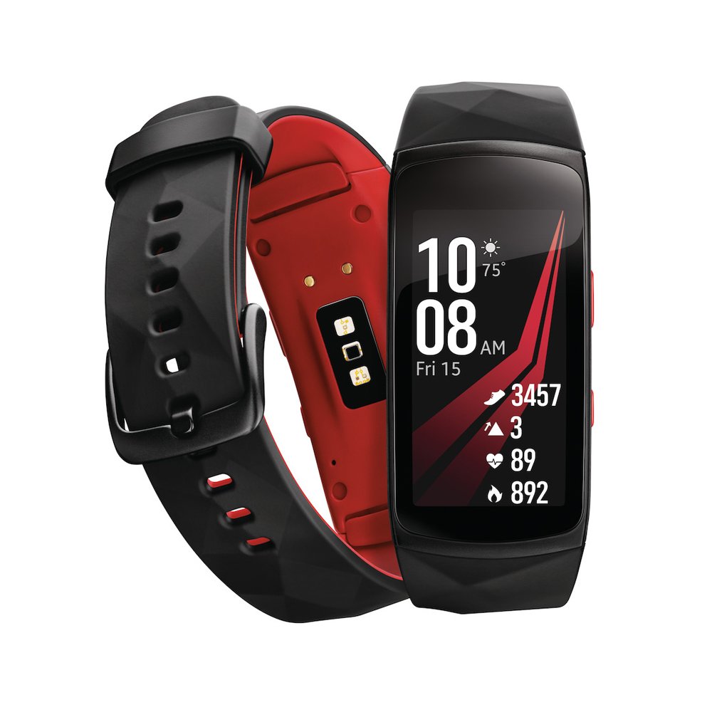 Samsung gear fit 2 pro red small cheap