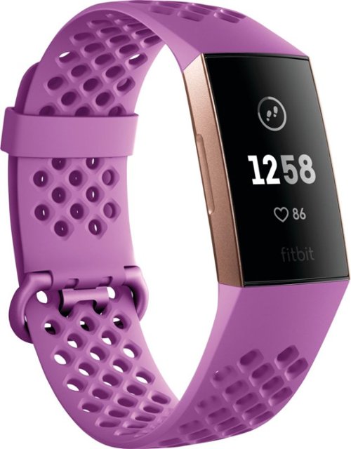 fitbit charge 3 purple