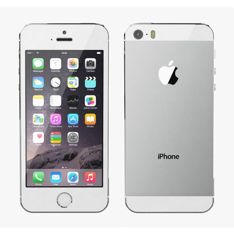 iPhone 5s Silver 16 GB au - 携帯電話