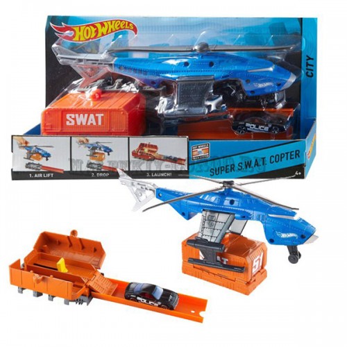 hot wheels swat helicopter