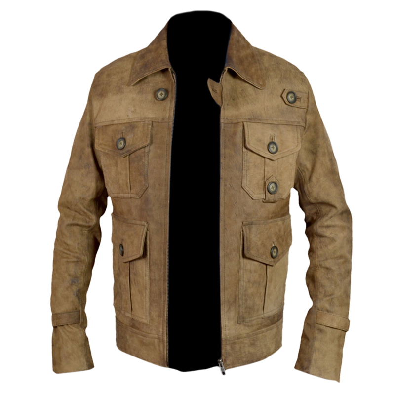 Expendables 2 Jason Statham Distressed Genuine Leather Jacket Price In ...