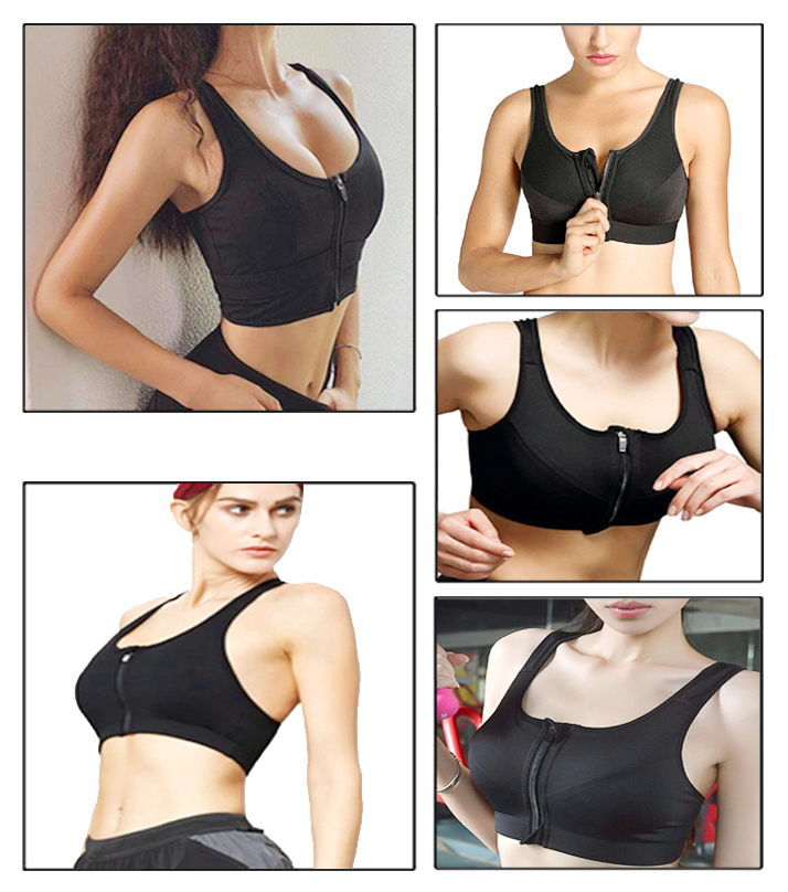 Pack of 1 Imported Sports Bras For Women Black Price in Pakistan