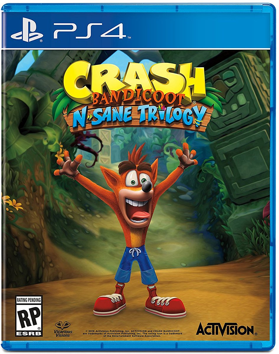  Crash Bandicoot N. Sane Trilogy - Xbox One Standard Edition :  Activision Inc: Video Games