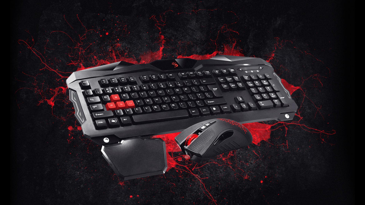 bloody keyboard and mouse