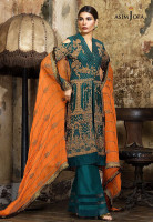 Asim Jofa AJ05B Embroidered 3pc with Unique Sequins Pearls Price in Pakistan