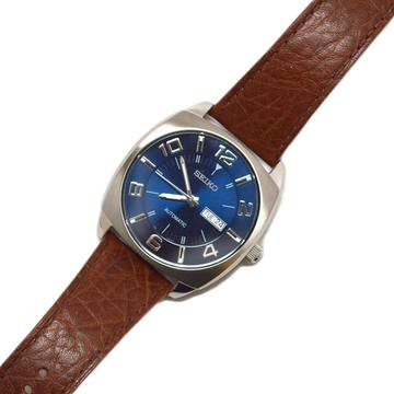 Seiko Mens Blue Dial Brown Watch Price in Pakistan