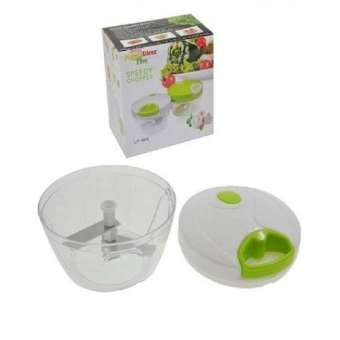 Mini Speedy Chopper Manual Hand Pull Vegetable.Mini Turbo Cutter