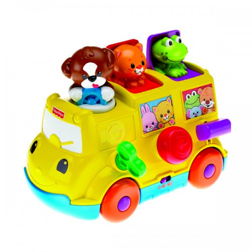 Fisher price musical hot sale pop up bus