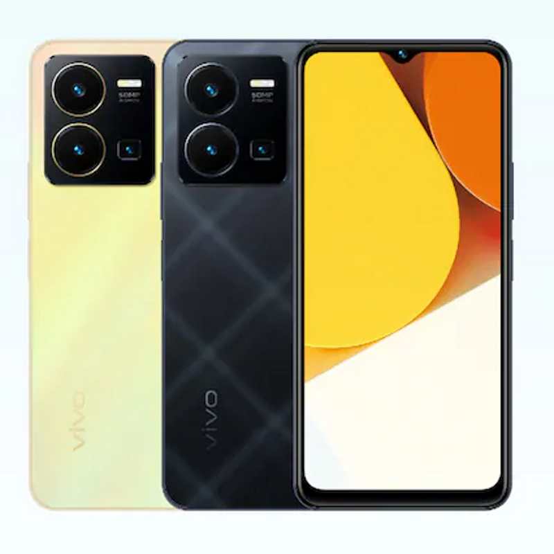 Vivo Y35 (4G 8GB 128GB Agate Black) With Official Warranty
