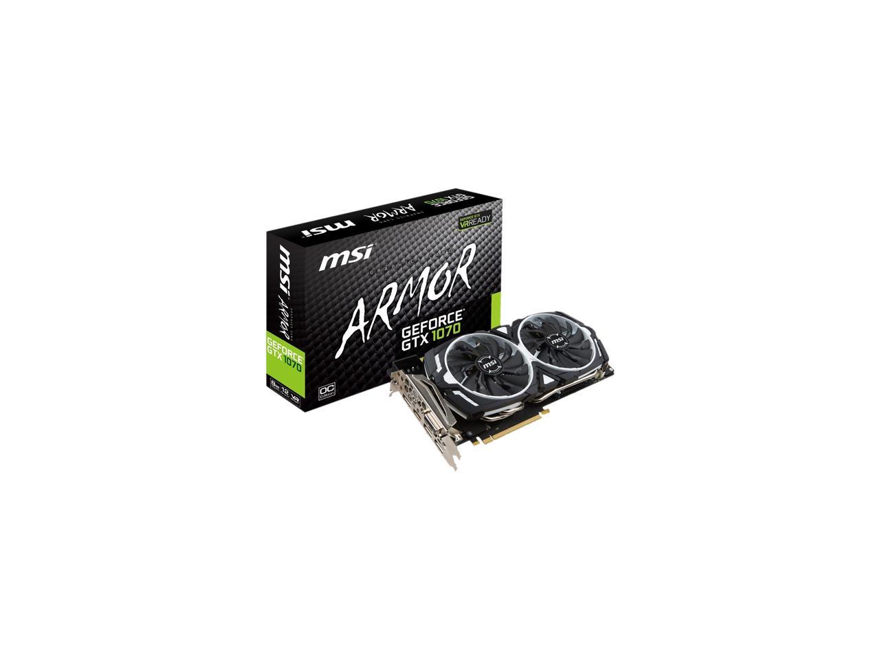 Msi Geforce Gtx 1070 Armor 8g Oc Graphics Card Price In Pakistan