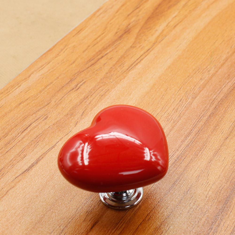 Heart Shape Ceramic Drawer Knobs Red Price In Pakistan Homeshop