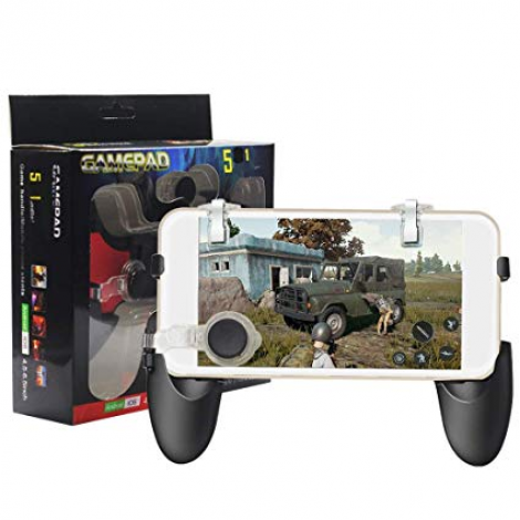 5 In 1 Mobile Game Controller Pubg Mobile Controller Price In Pak - 5 in 1 mobile game controller pubg mobile controller pubg key gaming grip gaming joysticks 4 5 6 5inch android ios compatible phone