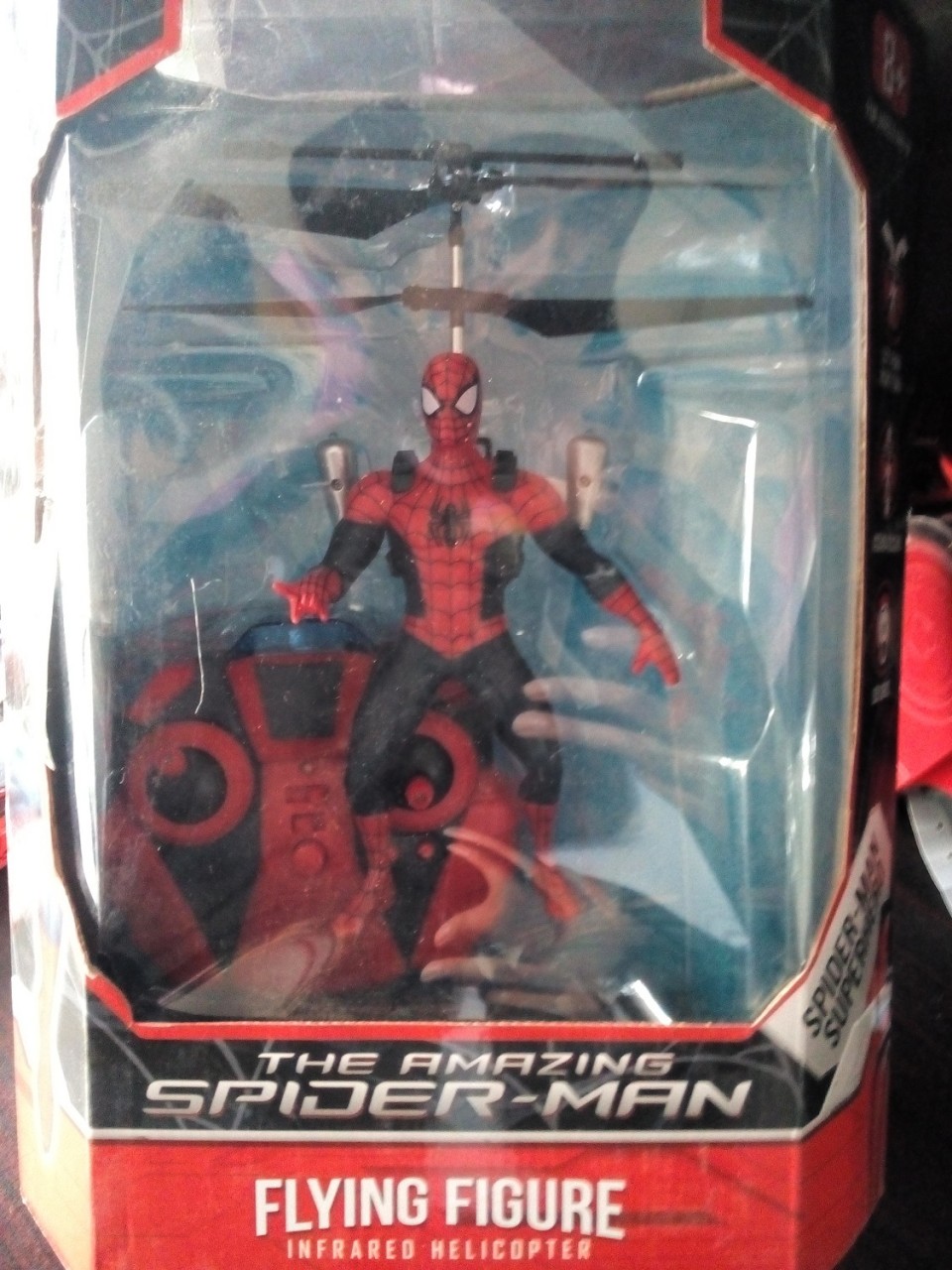 flying spiderman toy