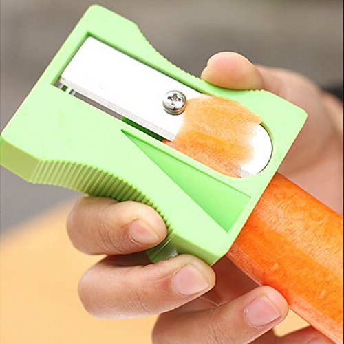 Carrot Cucumber Sharpener Peeler Kitchen Tool Vegetable Fruit Curl Slicer