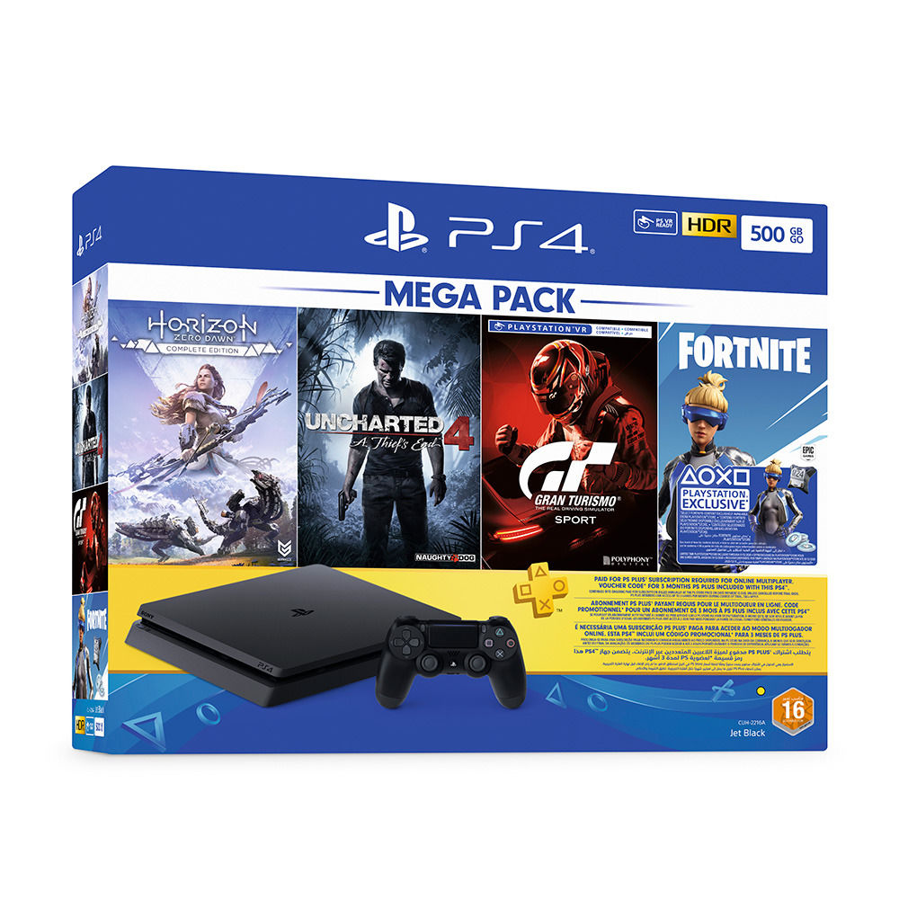 Burger film Spectacle Sony PS4 Slim 500GB And 4 Games Pack Price In Pakistan-Homeshoppi