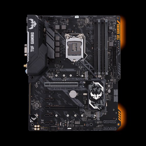 Asus Tuf H370 Pro Gaming Wi Fi Intel H370 Atx With Aura Sync Pr Asus Tuf H370 Pro Gaming Wi Fi Intel H370 Atx With Aura Sync Pr