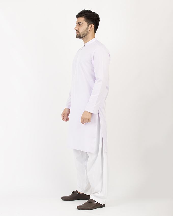 Oxford Cotton Dotted Kurta Pink Price in Pakistan - Homeshopping.pk