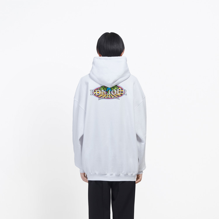 balenciaga bonjour hoodie