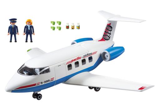 Playmobil city airport passenger 2024 plane