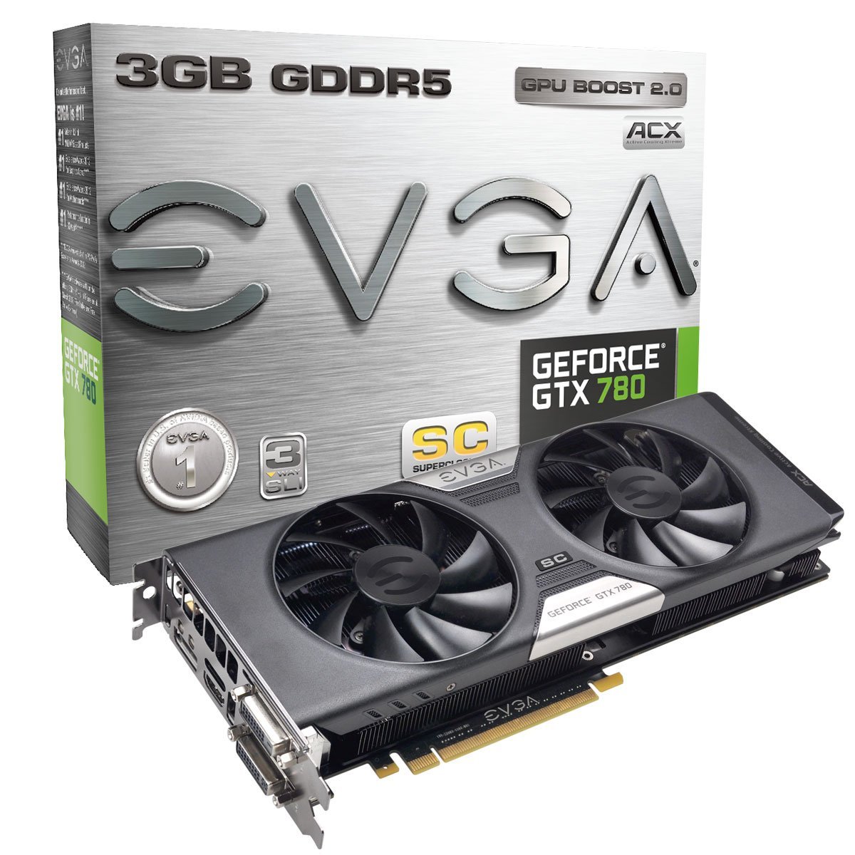 Evga Geforce Gtx780 Superclocked W Evga Acx Cooler 3gb Gddr5 384bit Price In Pakistan Homeshopping Pk