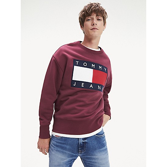 tommy jeans multicolor sweatshirt