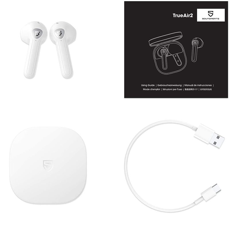 SoundPEATS TrueAir 2 Wireless Earbuds - White Price in Pakistan