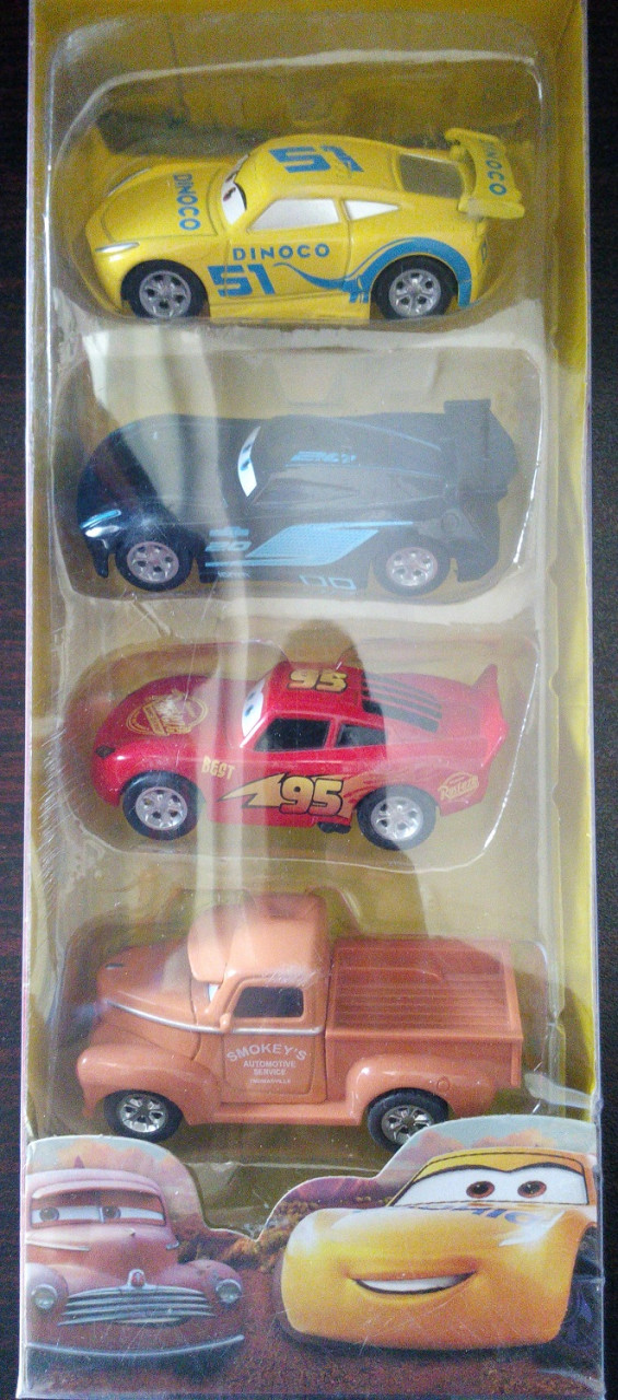 Cars Mcqueen 4 Car Pack Assorted Tr Price In Pakistan