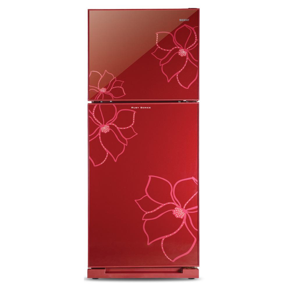 orient glass door fridge