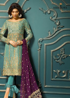 Asim Jofa AJM3 Raw Silk Chiffon 2pc Suit Price in Pakistan