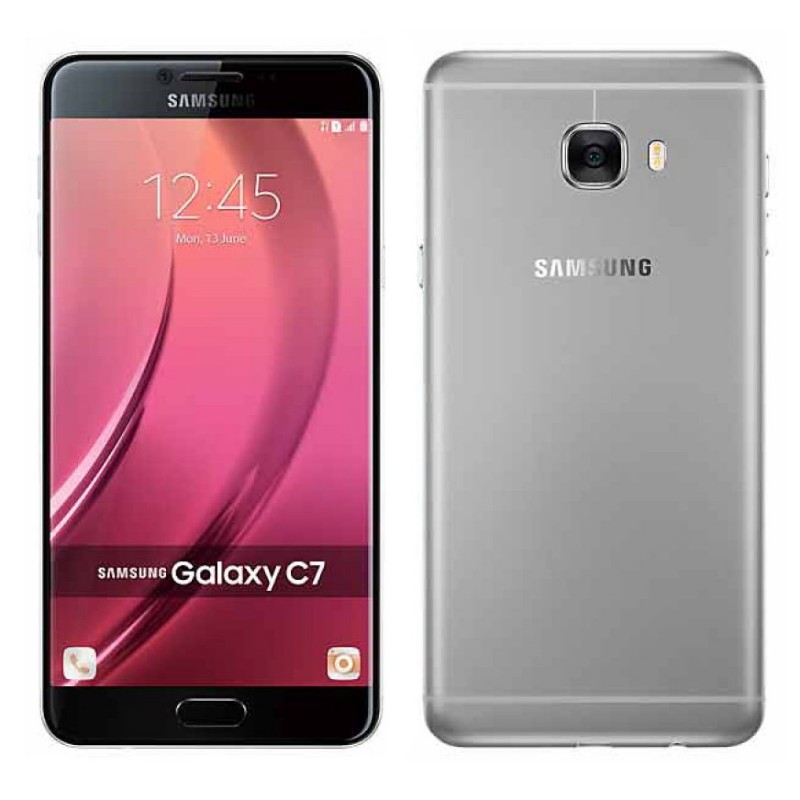 Samsung Galaxy C7 Dual Sim 64GB Silver Home Shopping