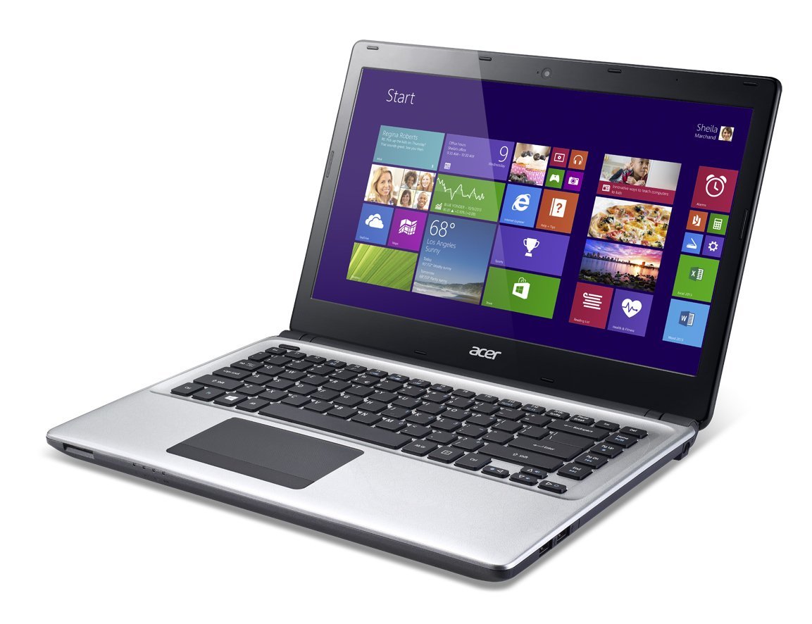 Acer E1-472-6688 14-inch Laptop (Misty Silver) - Core™ i5-4200U 4GB ...