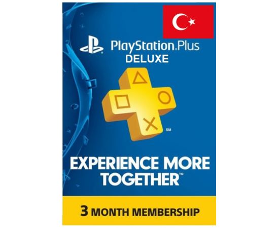 Buy PSN Plus Deluxe 12 Months Membership - Turkey for $105