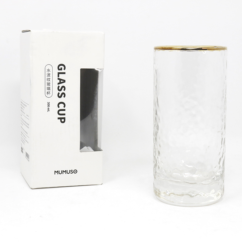 Glass Cup-Rippled