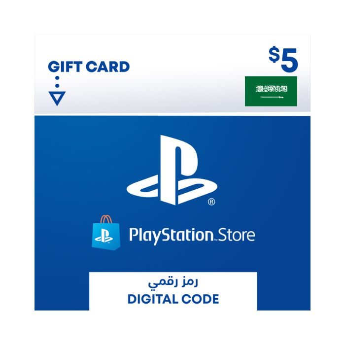 Blæse Jeg vil være stærk fisk PlayStation Network Gift Card $5 USD PSN SAUDI price in pakistan