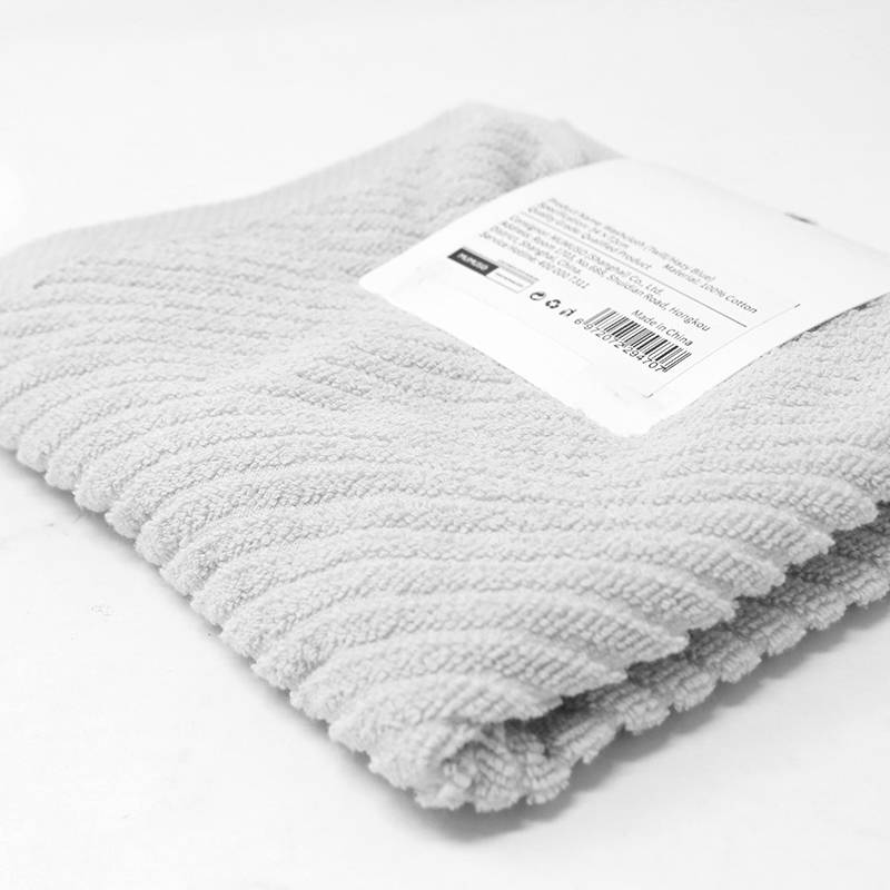 WASHCLOTH (TWILL/GREY)