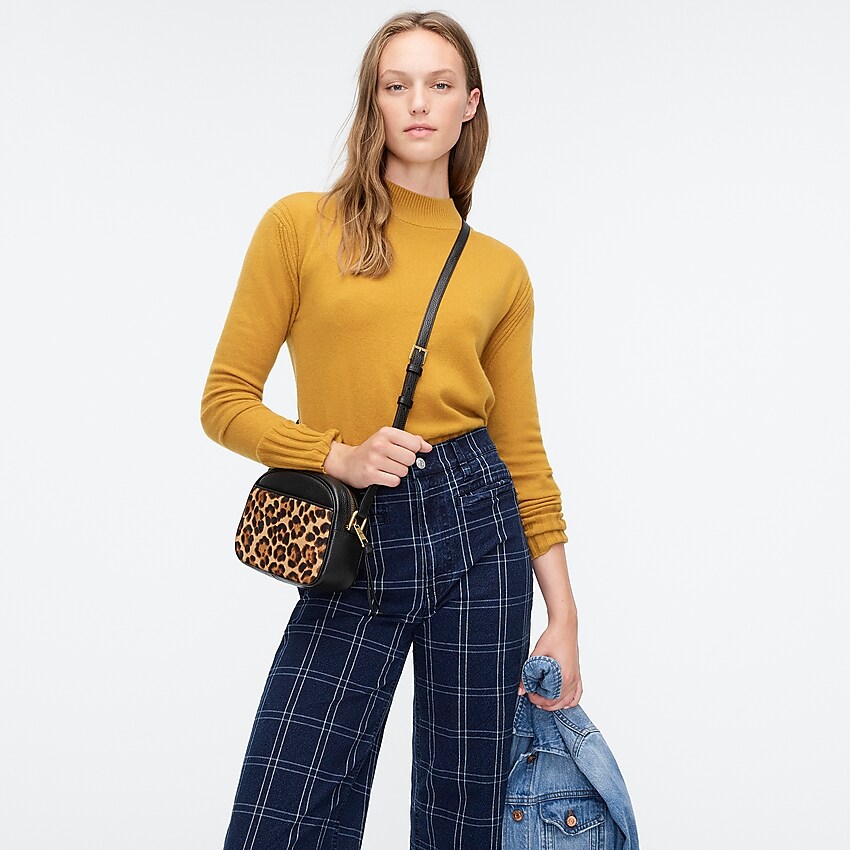 j crew cashmere mockneck sweater