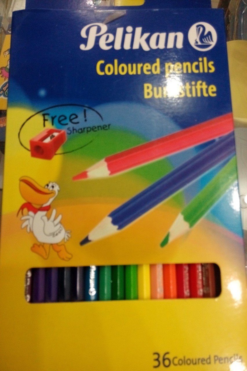 36 Color Pencils For Kids - Sale price - Buy online in Pakistan 