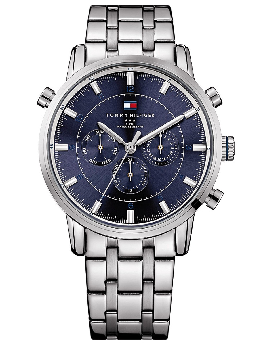 tommy hilfiger stainless steel caseback water resistant