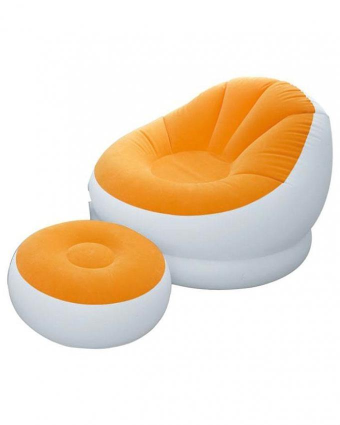 Intex Inflatable Chair For Camping And Trips 2pcs Orange Px9332